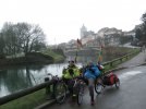 on rejoint l'eurovelo6 à Dôle. 
